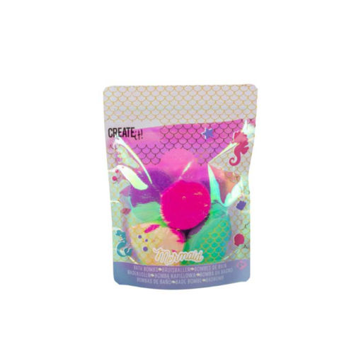 Picture of CREATE IT - MERMAID BATHBOMBS 6PCS